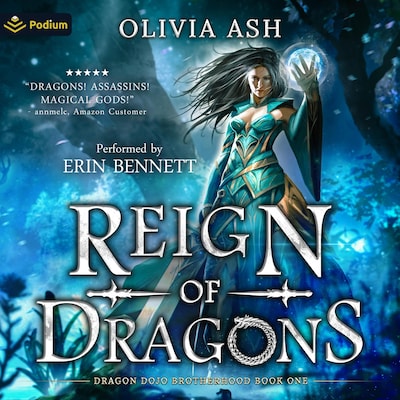 Reign of Dragons – omslag til lydbogen af Olivia Ash