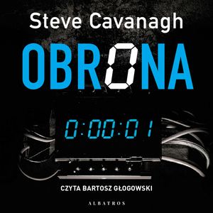 Obrona. Eddie Flynn. Tom 1 – okładka audiobooka, autor Steve Cavanagh