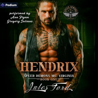 Hendrix: Speed Demons MC Virginia, Book 1 – omslag till ljudboken av Jules Ford