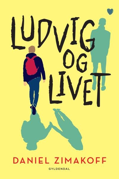 Ludvig og livet – omslag til lydbogen af Daniel Zimakoff