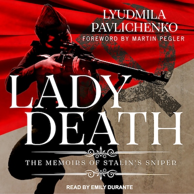 Lady Death – omslag til lydbogen af Lyudmila Pavlichenko