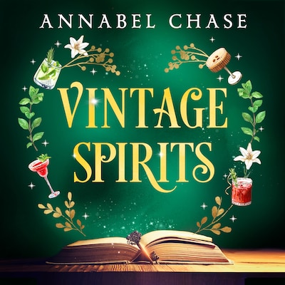 Vintage Spirits – omslag til lydbogen af Annabel Chase