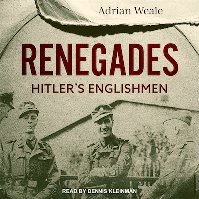 Renegades – omslag til lydbogen af Adrian Weale