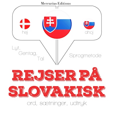 Rejser på slovakisk – omslag til lydbogen af JM Gardner