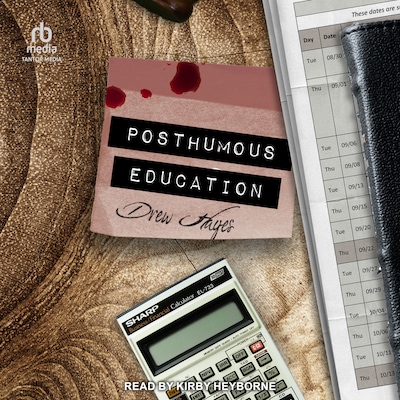 Posthumous Education – omslag til lydbogen af Drew Hayes