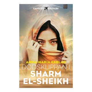 Dödsklippan i Sharm el-Sheikh – omslag till ljudboken av Anna-Maria Ekblad