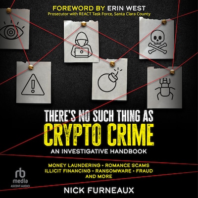 There's No Such Thing as Crypto Crime – omslag til lydbogen af Nick Furneaux