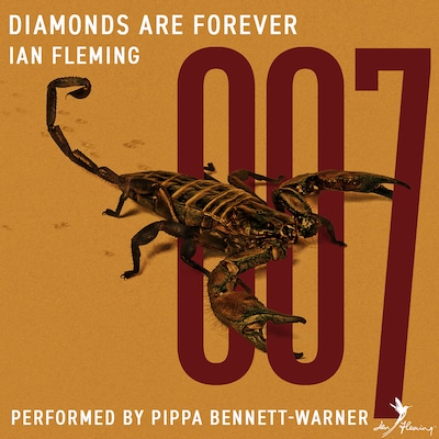 Diamonds are Forever – omslag til lydbogen af Ian Fleming