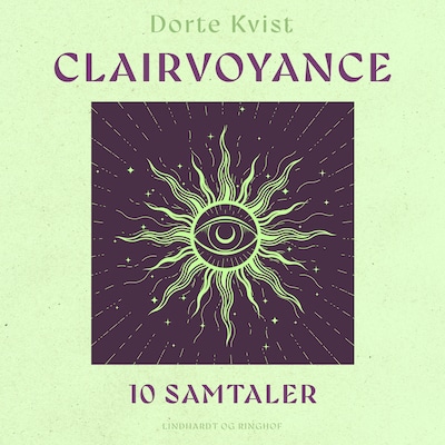 Clairvoyance. 10 samtaler – omslag til lydbogen af Dorte Kvist