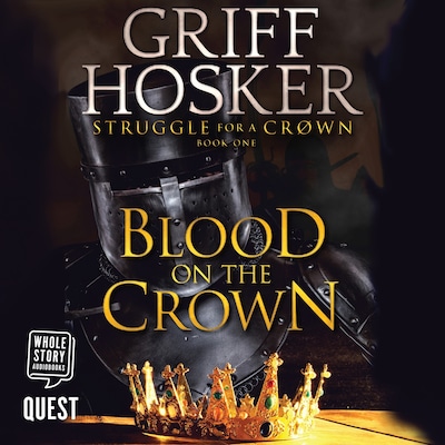 Blood on the Crown – omslag til lydbogen af Griff Hosker