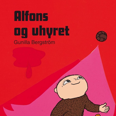 Alfons og uhyret – omslag til lydbogen af Gunilla Bergström