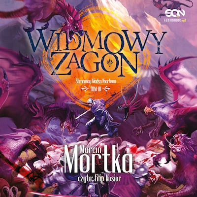 Widmowy Zagon – okładka audiobooka, autor Marcin Mortka