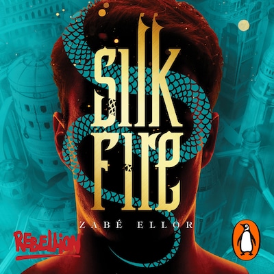 Silk Fire – omslag til lydbogen af Zabé Ellor
