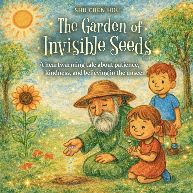 The Garden of Invisible Seeds: A Heartwarming Story About Patience, Kindness, and Believing in Yourself – omslag til lydbogen af Shu Chen Hou