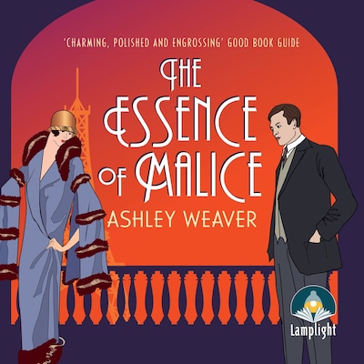 The Essence of Malice – omslag til lydbogen af Ashley Weaver