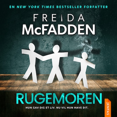Rugemoren – omslag til lydbogen af Freida McFadden