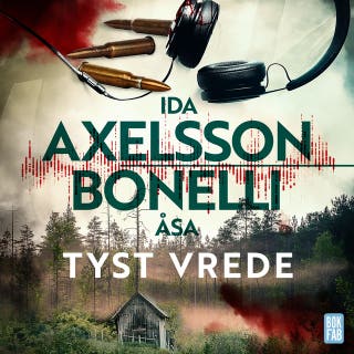 Tyst vrede – omslag till ljudboken av Ida Axelsson,Åsa Bonelli