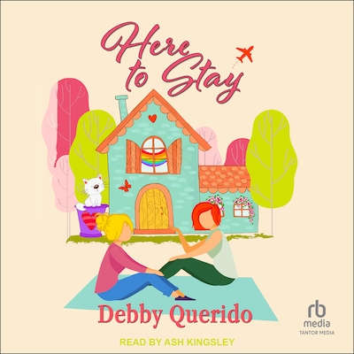 Here to Stay – omslag til lydbogen af Debby Querido