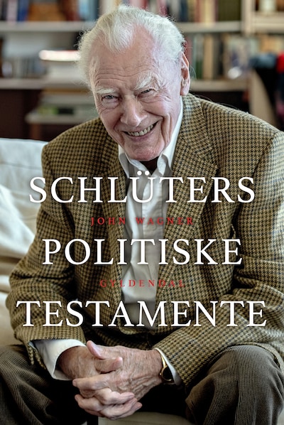 Schlüters politiske testamente – omslag til lydbogen af John Wagner