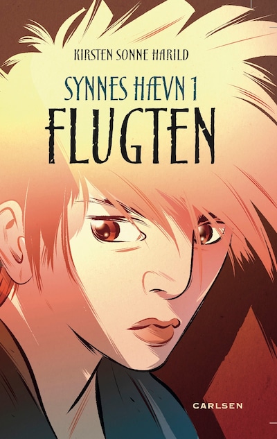 Synnes hævn 1: Flugten – omslag til lydbogen af Kirsten Sonne Harild