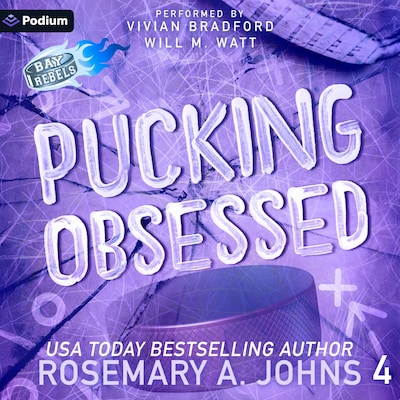Pucking Obsessed – omslag til lydbogen af Rosemary A Johns