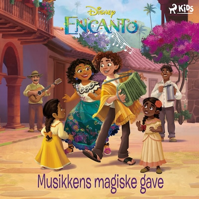 Encanto - Musikkens magiske gave – omslag til lydbogen af Disney