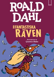 Den fantastiska räven – omslag till ljudboken av Roald Dahl