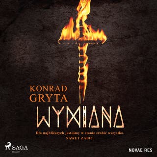 Wymiana – okładka książki, autor Konrad Gryta
