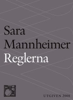 Reglerna – omslag till ljudboken av Sara Mannheimer