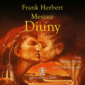 Mesjasz Diuny – okładka audiobooka, autor Frank Herbert