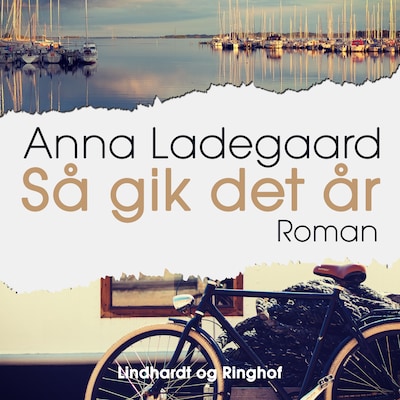 Så gik det år – omslag til lydbogen af Anna Ladegaard