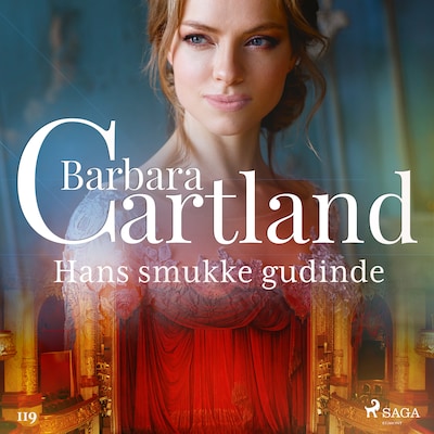 Hans smukke gudinde – omslag til lydbogen af Barbara Cartland