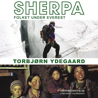 Sherpa – omslag til lydbogen af Torbjørn Ydegaard