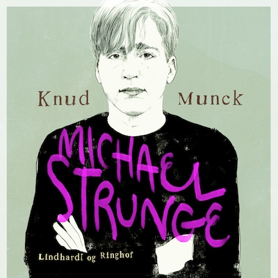 Michael Strunge – omslag til lydbogen af Knud Munck