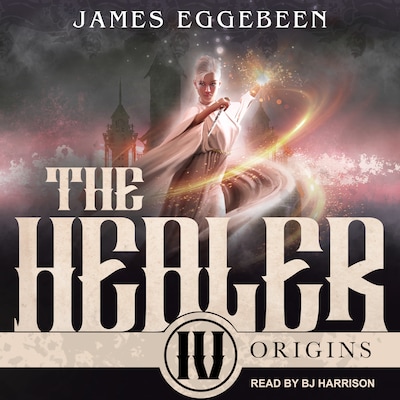 The Healer – omslag til lydbogen af James Eggebeen
