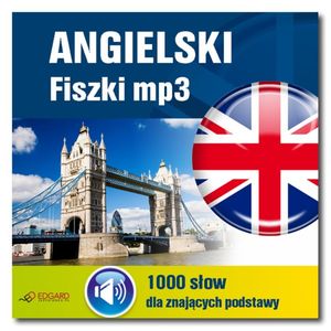 Angielski fiszki mp3 1000 słowek dla znajacych podstawy – okładka audiobooka, autor zespół autorów