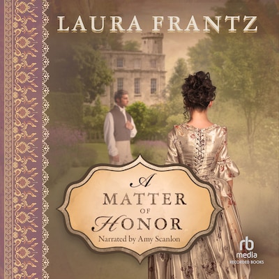 A Matter of Honor – omslag til lydbogen af Laura Frantz