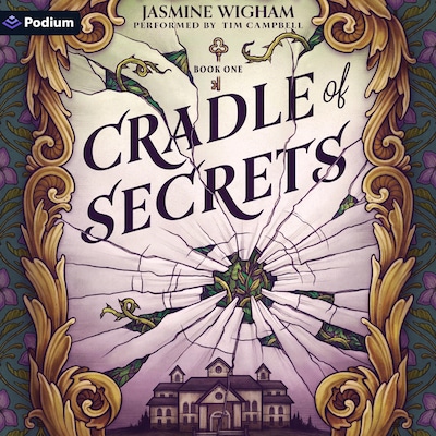 Cradle of Secrets: A Gothic Fantasy – omslag til lydbogen af Jasmine Wigham
