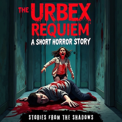 The Urbex Requiem. A Short  Horror Story – omslag til lydbogen af Stories From The Shadows