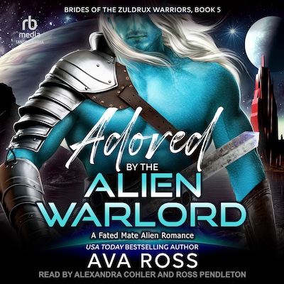 Adored by the Alien Warlord – omslag til lydbogen af Ava Ross