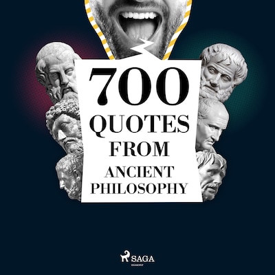 700 Quotations from Ancient Philosophy – omslag til lydbogen af Marcus Aurelius, Plato, Aristotle