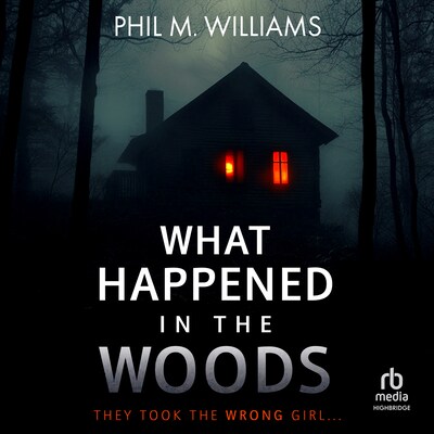 What Happened in the Woods – omslag til lydbogen af Phil M. Williams
