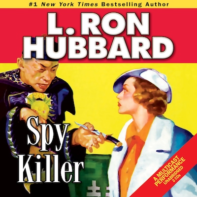 Spy Killer – omslag til lydbogen af L. Ron Hubbard