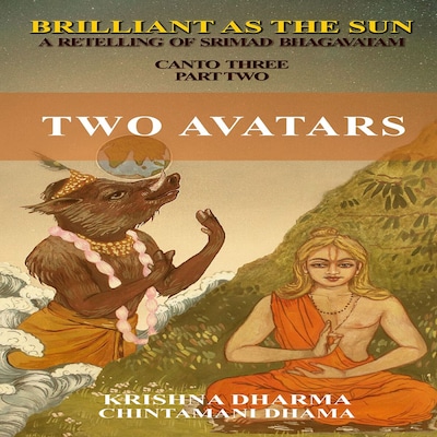 Two Avatars – omslag til lydbogen af Krishna Dharma, Chintamani Dhama Dasi