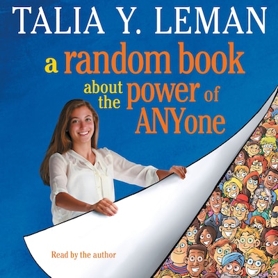 A Random Book About the Power of Anyone – omslag til lydbogen af Talia Leman