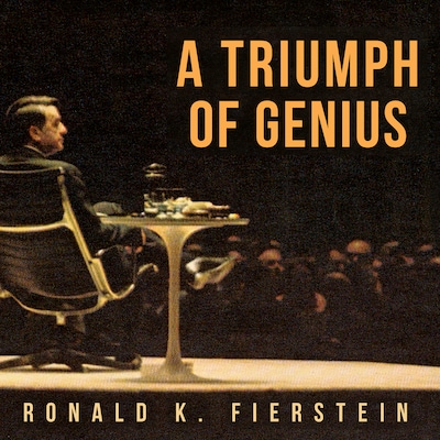 A Triumph of Genius – omslag til lydbogen af Ronald K. Fierstein