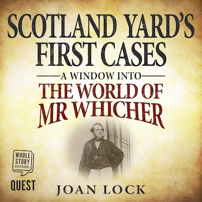 Scotland Yard's First Cases – omslag til lydbogen af Joan Lock