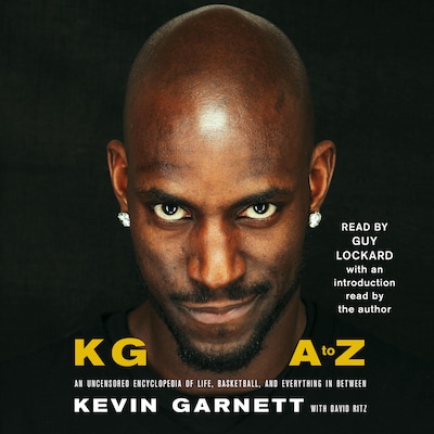 KG: A to Z – omslag til lydbogen af Kevin Garnett