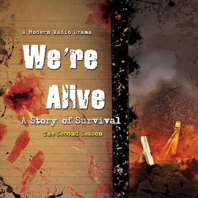 We’re Alive – omslag til lydbogen af Kc Wayland