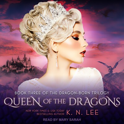 Queen of the Dragons – omslag til lydbogen af K.N. Lee